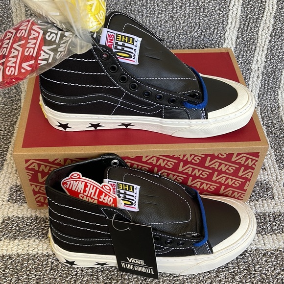 Vans Sk8-Hi 138 Decon Wade Goodall Black/Black MENS - Picture 2 of 16